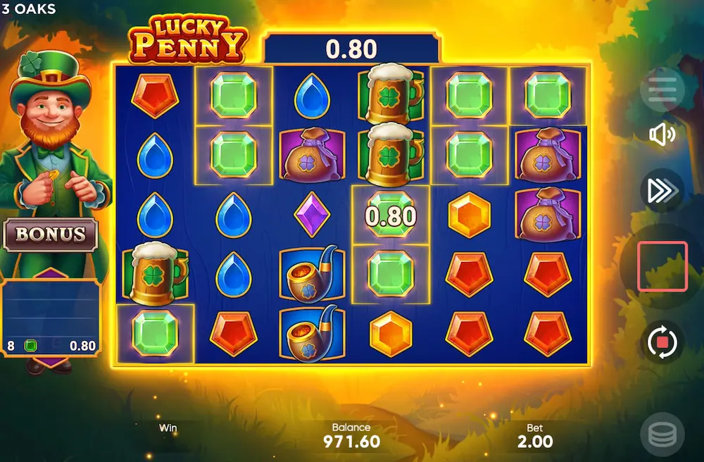 Lucky Penny Slot Screen